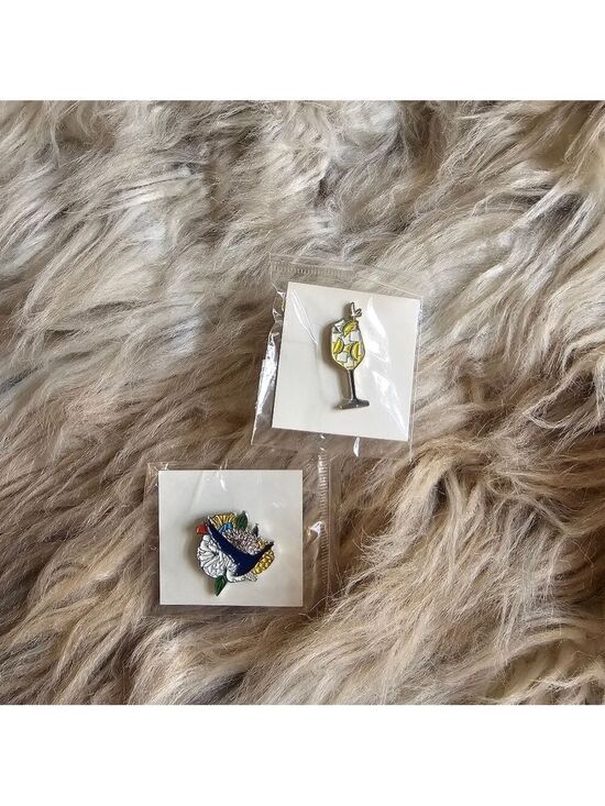 Grey Goose Accessories - Grey Goose Enamel Pins 2 Pack